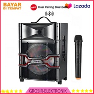 Speaker Bluetooth Portable Teckyo 779C 8 inch Free Mic Karaoke Teckyo 779C By Gmc KHUSUS PULAU JAWA