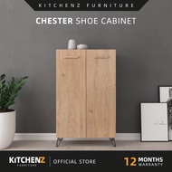 KitchenZ Chester Series 3Ft Shoe Cabinet With Door Kabinet Kasut Shoe Rack Cabinet Kasut Rak Kasut B