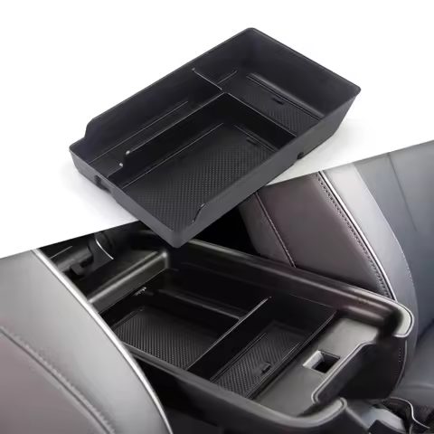For Hyundai IONIQ 5 Car Central Armrest Storage Box Center Console Tray Organizer Interior Accessori