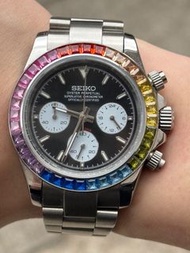 客製化精工機芯改裝機械手錶 / DM查詢訂製 / Seiko mod / Rainbow Daytona
