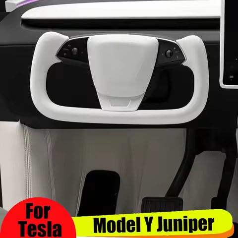 For Tesla Model Y Juniper Yoke Handle Juniper Yoke Steering Wheel 2026 Car Racing Steering Juniper 3