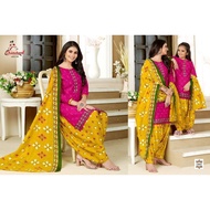 Adults Readymade Patiyala Suits Cotton(3Pcs )
