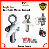 Eagle Pro Mesin rumput fuel cock carburetor bg328 TB33 TL33 TL43 brush cutter Ogawa Mitsubishi stihl tanaka