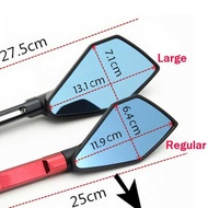 Para Sa YAMAHA TFX 150 Two Size Motorcycle Side Mirror CNC Aluminum Alloy Side Rearview Mirror Tfx1
