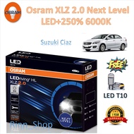 หลอดไฟ รถยนต์ Osram XLZ 2.0 Next Level รุ่นใหม่ล่าสุด LED+250% 6000K Suzuki Ciaz เซียส แท้ 100% แถมฟ