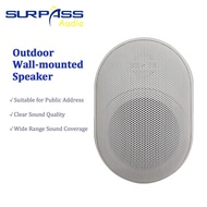 Waterproof IP55 Wall Mount Speaker 15W Public Address PA System Outdoor Stereo Loudspeaker for Home 