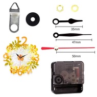 ใTop-ratedใ Clock Epoxy Resin Mold Roman Numbers Flower Leaf Clock Mould Wall Decor DIY Resin Crafts