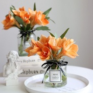 Meja Kopi Meja Gubahan Bunga Hiasan Kecil PU Clivia Bouquet Buatan Photo Prop Simulasi Bunga Tangan 