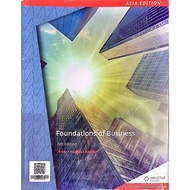 Foundations of Business 6th Edition- Mindtap From Cengage - Asia Edition - Used Book