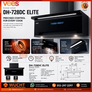 【WUCHT】VEES  DH-728DC ELITE VEES KITCHEN HOOD & KITCHEN HOB MIX & MATCH Kitchen Appliance Cooker Hoo