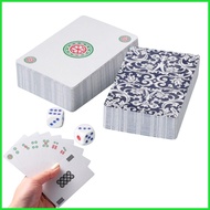 Travel Mahjong Sets Chinese Traditional Board Game with Portable Household Entertainment Board Game for Relaxing not1sg