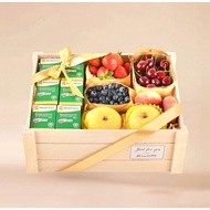 Fresh Fruits in Wooden Box - Seasons Fresh
