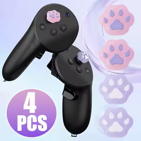 4PCS for Meta Quest 2/3/3S Pico4 Joystick Protectors Controller Grip Cover Cap Silicone Rocker Sleev