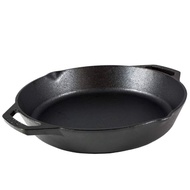 READY STOCK! LODGE Cast Iron Dual Handle Pan - 12 inch