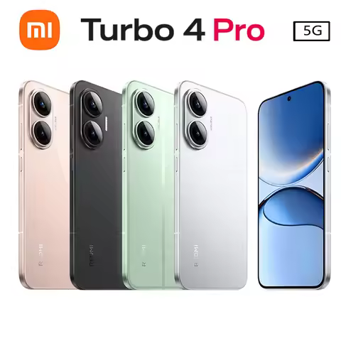 Brand New Google play Redmi Turbo 4 Pro 256GB/512GB Snapdragon 8s Gen 4 6.83 inch 2772x1280 Screen 9