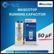 Mascotop Capacitor 100% Original 25uF/30uF/35uF/40uF/45uF/50uF/60uF (CBB65) 450Vac Aircond