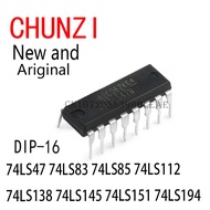 10PCS SN74LS47N SN74LS112N SN74LS138N SN74LS145N SN74LS151N DIP-16 74LS47 74LS83 74LS85 74LS112 74LS