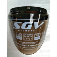 100% Original Visor LTD Tinted Speedy/ SGV Visor V SHAPE 3 Button