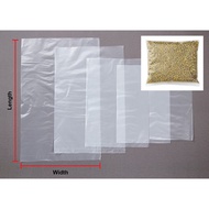 HM Plastic Bag 5X8 6X9 7X10 Transparent Plastic Bag For Packaging Food (300gm+-)