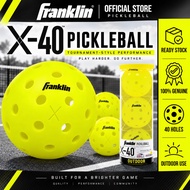 Franklin X-40 Outdoor Pickleball | Original X-Logo | 40 Holes