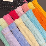 Dense fuzzy wire Set flowers cleaner craft Chenille Stem Flowers 100pc 50pcs Handmade DIY Toys