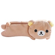 Rilakkuma Korilakkuma Plush Pencil Case Pouch Anime Kawaii Cute Thin School Pencil Cases for Girls K