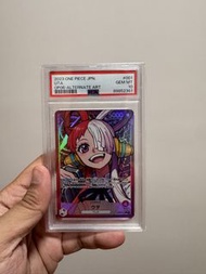 2023 海賊王 JPN UTA OP06 閃卡 PSA 10 one piece tcg 美音 大頭
