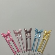 蝴蝶结拼豆豆肌无力2.6mm豆子双辅助神diy高颜值爆款拼豆笔 Butterfly Bow Bead Pen for People with Dystonia, 2.6mm Beads, Double