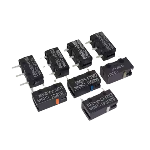 Original Omron Mouse Micro Switch D2FC-F-7N 10M 20M 100M OF D2FC-F-K 50M 60MN RZ Mouse Button Switch