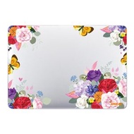 全城熱賣 - ENKAY 花朵系列筆記本保護殼 水晶殼 適用於MacBook Air 13.3 inch A1932 / A2179 / A2337（玫瑰）