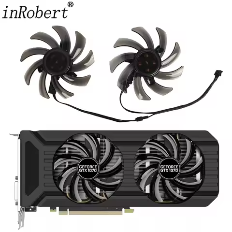 85MM GA92S2U GTX1060 Video Card Fan Replacement for Palit GeForce GTX 1060 1070 1080 1070Ti Graphics