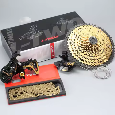 12 Speed MTB Groupset 11-52T Gold Cassette Shifter Rear Derailleur Shift Chain Mountain Bike 1*12S G