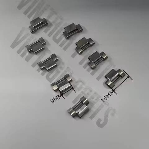 16mm 17mm Stainlesss Stainless Oyster Half Link Extension Fit For ROLEX Submariner Daytona GMT Seadw