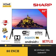 SHARP 80 INCH 8K Resolution TV 8TC80AX1X