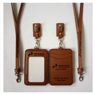 Name Tag Pertamina Id Card Pertamina Name Tag Kulit Custom Id Card Holder Id Holder Tempat Id Card