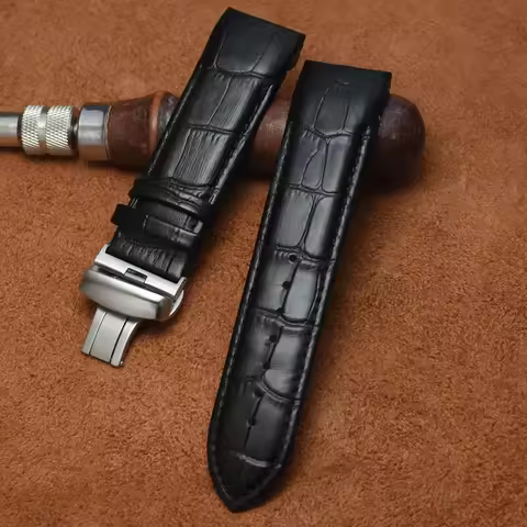 Genuine Leather Watch Band for Tissot 1853 Couturier T035410 T035617 Comfortable Watch Strap Accesso