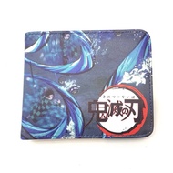E8LD Anime Wallet Birthday Gift Demon Slayer Tanjiro Wallet Student Wallet Men Wallet
