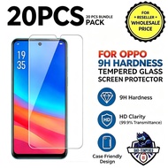 20Pcs Tempered Glass For OPPO Series 9H Hardness Screen Protector Reseller Bundle