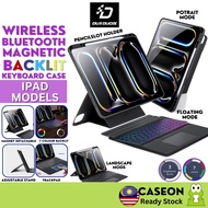 DUX DUCIS DK Bluetooth Pelindung Papan Kunci untuk iPad Pro Air 11 13 12.9 Air 6 5 4 3 10 9 8 7 10.5