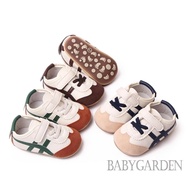 Infant Baby  Girl/Boy Moccasins Sneakers Contrast Color Stripe Anti-Slip Sole Prewalker First Walker