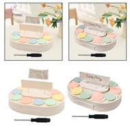 [Freneci] Automatic Rotating Plates Carousel Cupcake Holder Swing Tray Turntable Cupcake Display Sta