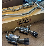 Honda Civic FE 2021+ - HKS Legal Muffler Exhaust (31013-ZH011)