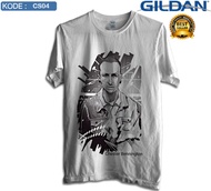 Kaos musik chester bennington linkin park-Kaos original gildan cs04