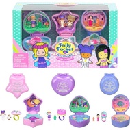 Polly Pocket Keepsake Heritage Ring Box 3pc Playset