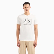 A ax24 Autumn New Style AX Pure Cotton Round Neck Casual Printed Short-Sleeved T-Shirt Men Women Sam