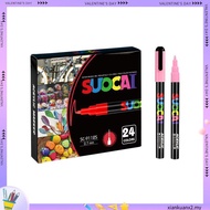 Uni posca Paint Marker Pen POSCA Medium Point Set of 15(PC-5M15C)/Set of 7 Natural Color(PC-5M7C) 1.