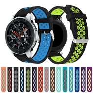 For Samsung Galaxy Watch 46mm Band 22mm Silicone Strap Watch Band For Samsung Gear S3