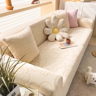 thick sofa protector Jacquard solid printed sofa covers for living room couch cover corner sofa slipcover L shape