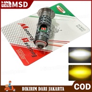 Lampu Utama Depan Motor Bebek Matic H6 Laser D3 Cahaya Dekat Putih Jauh Kuning Plus Senja Biru Merah