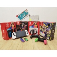 Nintendo switch V1/V2/OLED/Lite Mod Full set with box+SD +Free Games